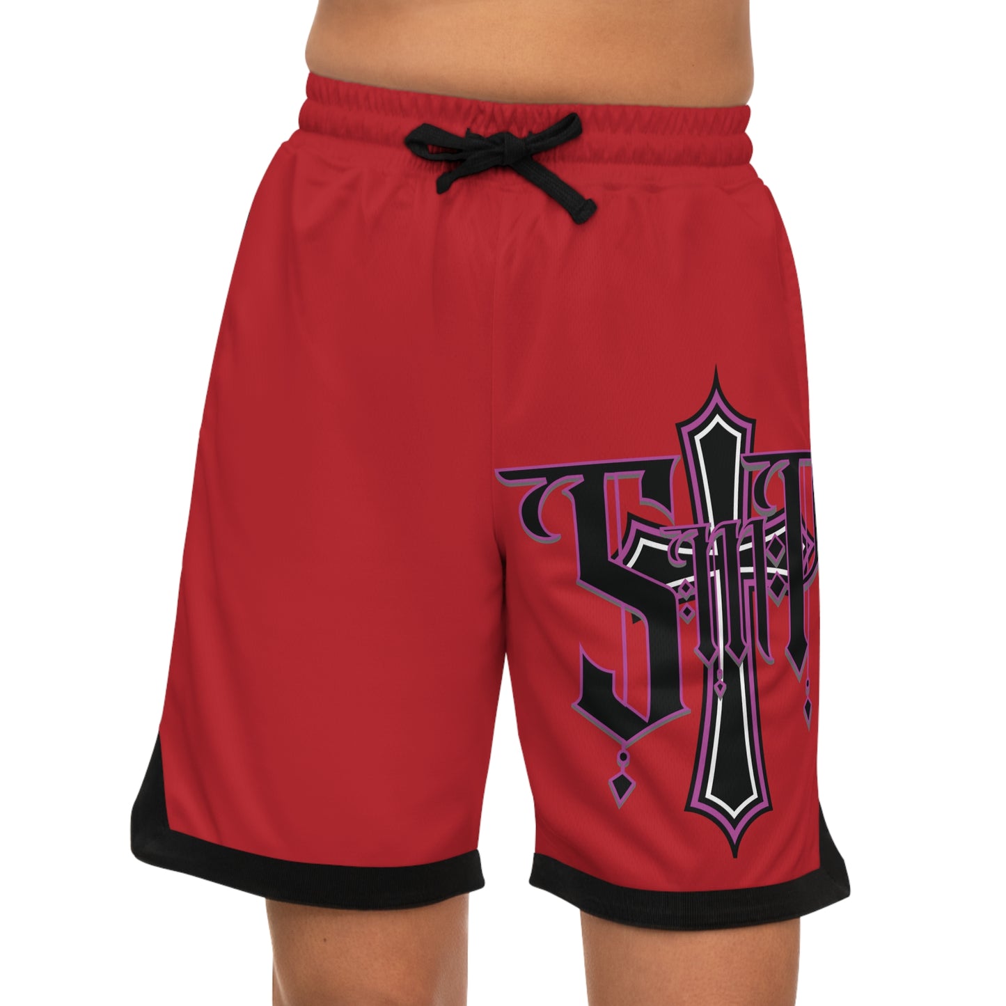 Basketball Rib Shorts (AOP)