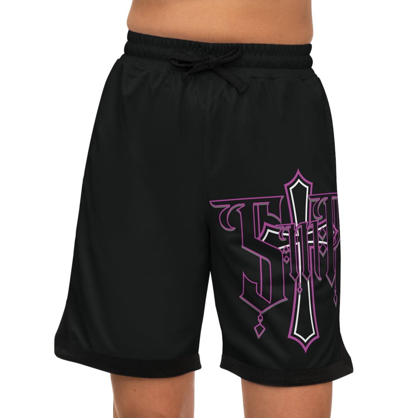 Basketball Rib Shorts (AOP)